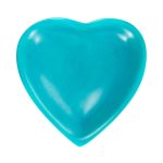 Soapstone Heart Dish - Aqua