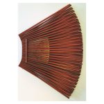 Chopstix Folding Basket - Red - Folded