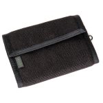 Hemp Tri Fold Wallet - Black
