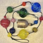 Glass Bead with Bell Chime- 42”