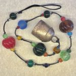 Glass Bead with Bell Chime- 30”