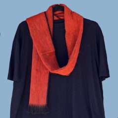 Alpaca Scarf Classic- Orange