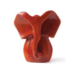 Soapstone Elephant Bust- Small