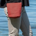 Hemp Simple Zip Top Purse