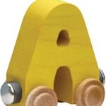 Wooden Letter Train- A