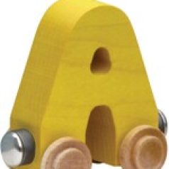 Wooden Letter Train- A