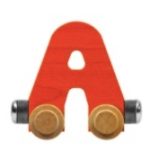 Wooden Letter Train- A