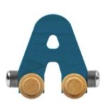 Wooden Letter Train- A