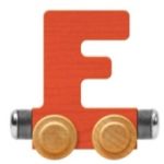 Wooden Letter Train- F