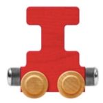 Wooden Letter Train- I