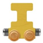 Wooden Letter Train- I