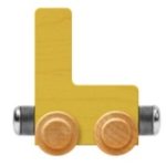 Wooden Letter Train- L
