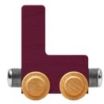 Wooden Letter Train- L