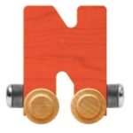 Wooden Letter Train- N