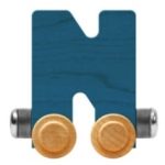 Wooden Letter Train- N