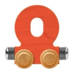 Wooden Letter Train- O