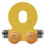 Wooden Letter Train- O