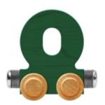 Wooden Letter Train- O