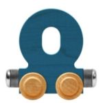 Wooden Letter Train- O