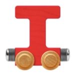 Wooden Letter Train- T