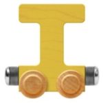 Wooden Letter Train- T