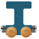 Wooden Letter Train- T