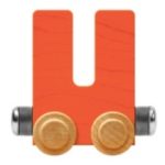 Wooden Letter Train- U