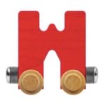Wooden Letter Train- W