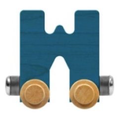 Wooden Letter Train- W