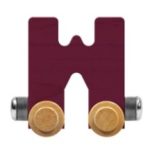 Wooden Letter Train- W