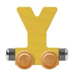 Wooden Letter Train- Y