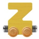 Wooden Letter Train- Z