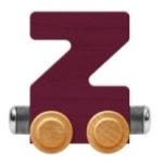 Wooden Letter Train- Z