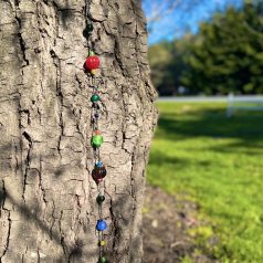 Glass Bead with Bell Chime- 30”