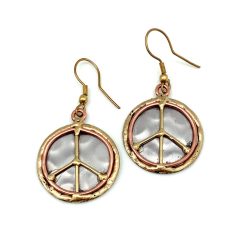 Anju Earrings- Peace Sign