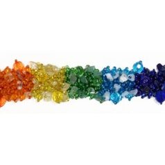 Fuzzy Rainbow Bracelet