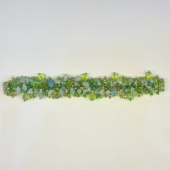 Fuzzy Green Bracelet